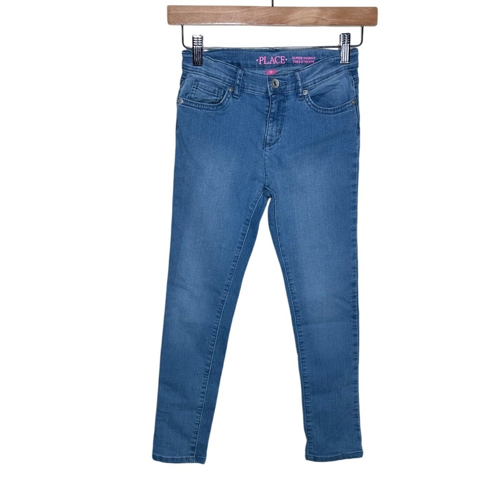 Children's Place Super Skinny Girl's Jeans size 10 Blue